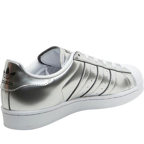 adidas damen superstar sneakers silber|Adidas originals superstar shoes.